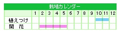 栽培カレンダー